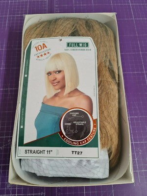Full Wig HH 10A Straight 11'' Wig TT27