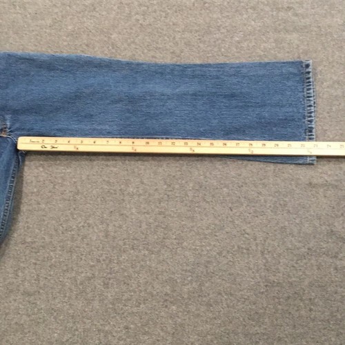 VTG SO GSJC Girls Sz 8 Jeans Blue High Rise Flared Leg 100% Cotton Vintage 90s - Picture 7 of 10