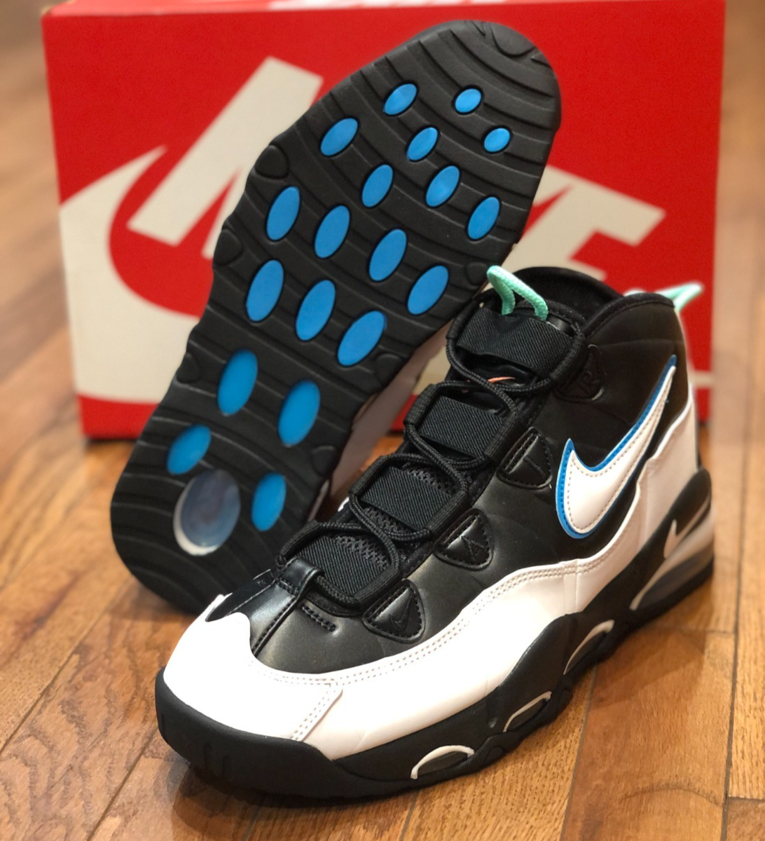 NEW* MEN NIKE AIR MORE UPTEMPO '95 BLACK/WHITE-MULTI COLOR (IH5074