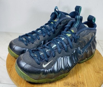 Nike Shoes 2014 Penny Air Foamposite Pro Dark Obsidian Aqua Sz 9.5 Mens