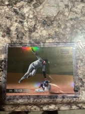 2021 Topps Stadium Club Chrome Trevor Story #260 Gold Refractor /50
