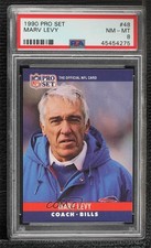 1990 Pro Set Marv Levy #48 PSA 8 HOF 0nr3