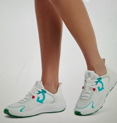 G/Fore MG4X White Athletic Shoes Womens Size 5 Knit Upper Lightweight Design