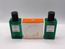 Bundle of 3: Hermes Perfume Soap Eau D'orange Verte Shampoo Conditioner New