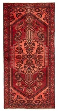 Traditional Vintage Hand-Knotted Oriental Carpet 2'11" x 6'3" Wool Area Rug