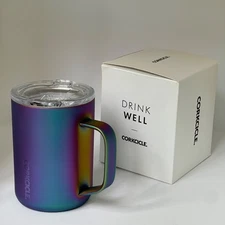 Corkcicle Mug 16 oz "Dragonfly" finish NIB