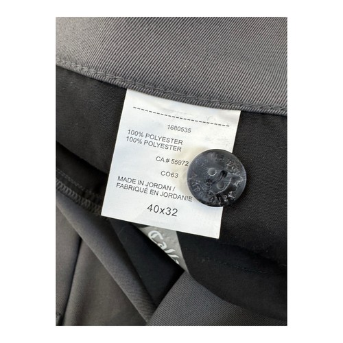 Callaway Men’s Golf Pants - 5 Pocket Stretch - Grey- Size 40x32 - Picture 8 of 9