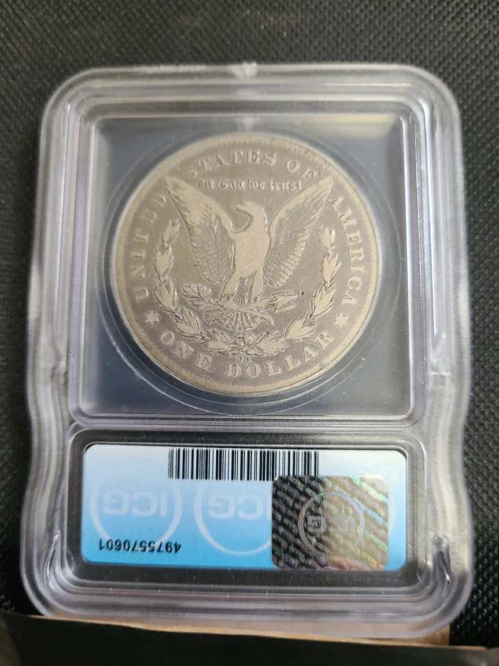 1878-CC IGC VG10 MORGAN SILVER DOLLAR CARSON CITY - Image 2 of 4