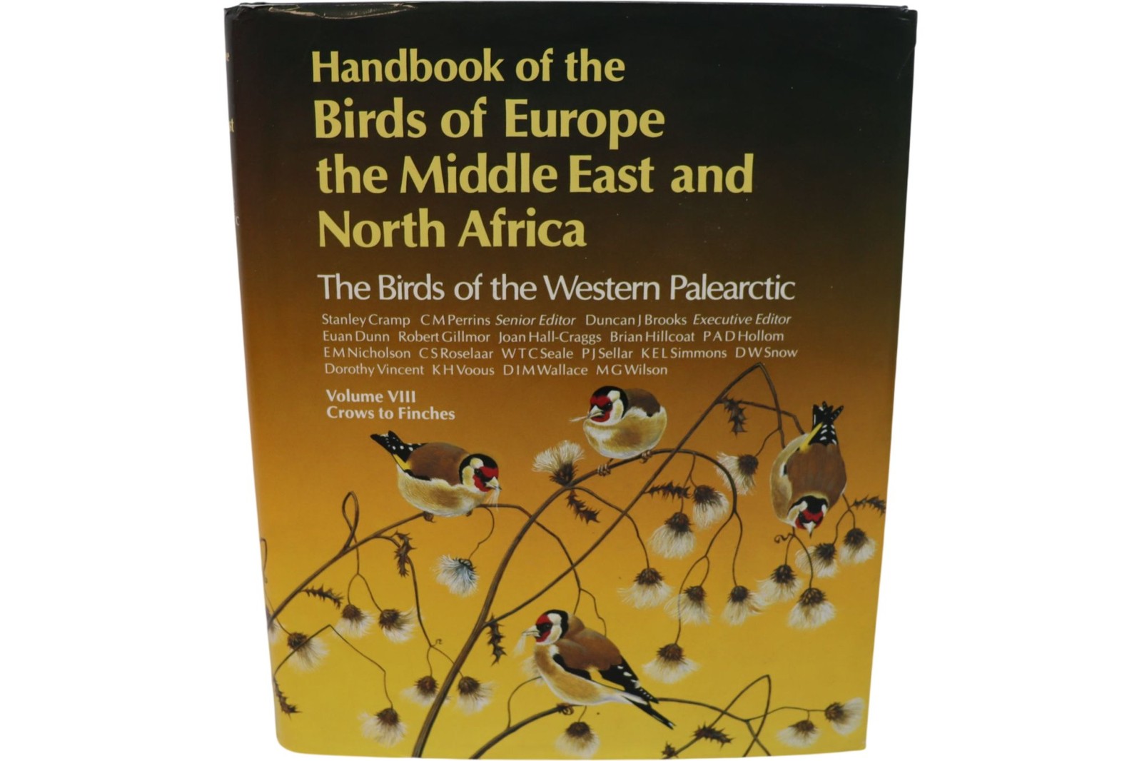 Handbook Of Birds Of Europe Middle East North Africa Hardcover 1994