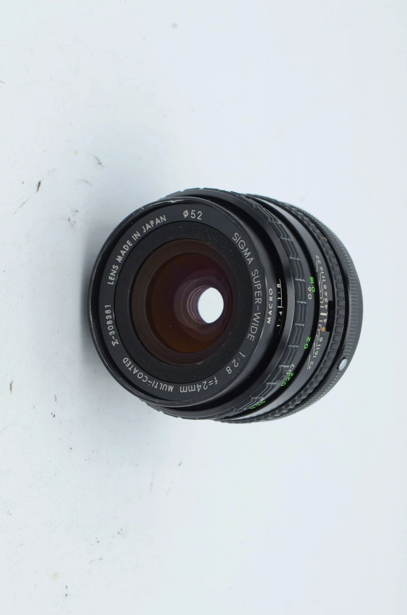 25+ Sigma f/2.8 Camera Lenses 24mm Focal for sale | Updated Oct 2026
