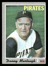Danny Murtaugh 1970 Topps #532 Card TCCCX