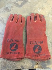 Heat Resistant Leather Gloves For Metal Casting Soldering