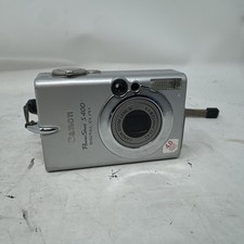 Canon PowerShot S400 ELPH Digital Camera Silver, Untested , No Charger