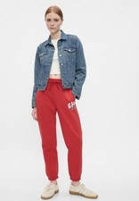 Gap X Disney Minnie Mouse Red Joggers Size S NWOT RT 60