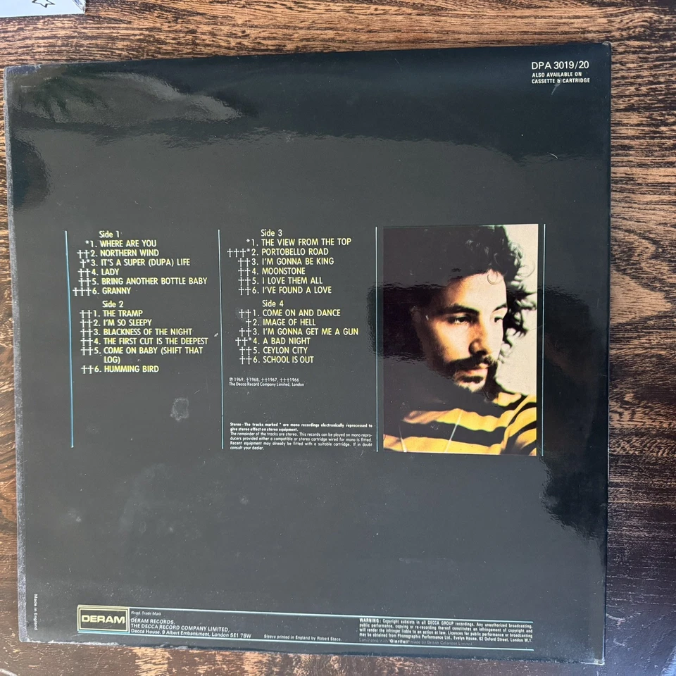 CAT STEVENS THE VIEW FROM THE TOP 2LP set Gatefold DPA 3019/20 - Nice copy  - Image 2 of 4