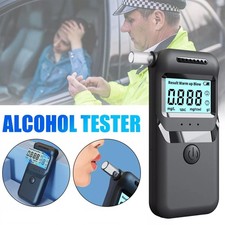 LCD Digital Breath Alcohol Tester Personal Breathalyzer Analyzer Detector Meter