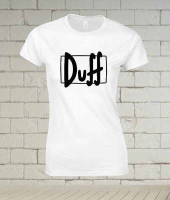 Damen T-Shirt mit Motiv - Duff
