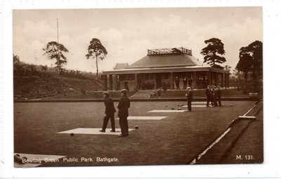 Bowling Green, Public Park, Bathgate: West Lothian Postkarte (C98488)