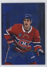2023-24 Upper Deck Series 2 Fluorescence Blue 32/50 Lucas Condotta #F-29 1t1p