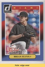 2014 Panini Donruss The Rookies Brian Flynn #37 READ n1u