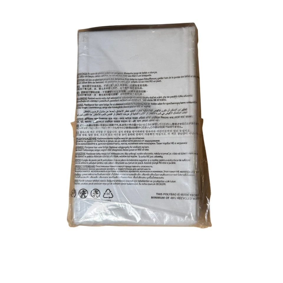 Polo Ralph Lauren Algodón Orgánico Palmer King Sham, Esmoquin Blanco NUEVO Foto 3 de 3