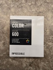 Impossible Color Instant Film For Polaroid 600 Cameras 8 Exposures Exp 09/15