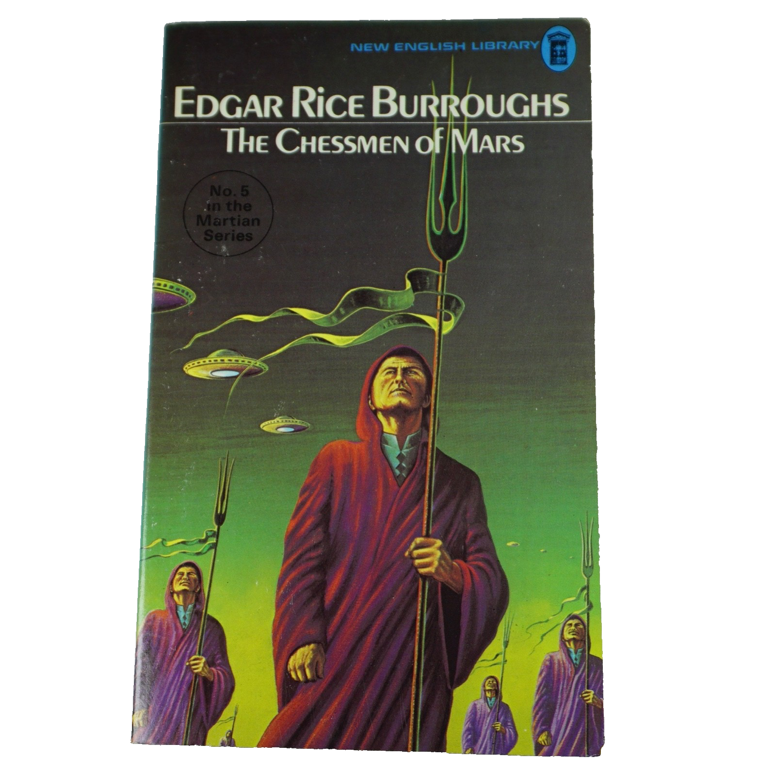 The Chessmen Of Mars - Edgar Rice Burroughs - New English Library Paperback Book