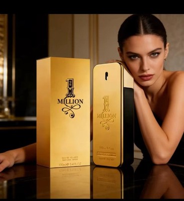 Original New 1 Million Picco Rabanne, Pheromone Perfume for Men 100ml