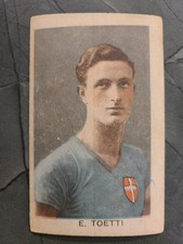 1934 La Felsinea Cartolina Sport EDGARDO TOETTI Atletica FIGURINA ANTEGUERRA