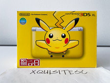 NUEVO PRECINTADO Nintendo 3DS XL Pokémon Pikachu Amarillo Sistema de Consola de Juegos Portátil