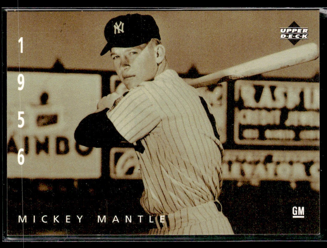 1994 Upper Deck Baseball: The American Epic #5 Mickey Mantle GM Card 2803B