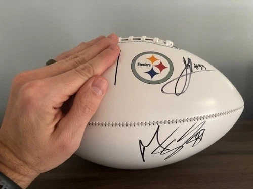 Pittsburgh Steelers Autographed Football