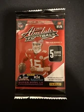 2025 Panini Absolute Football 5 Card Pack-Factory Sealed