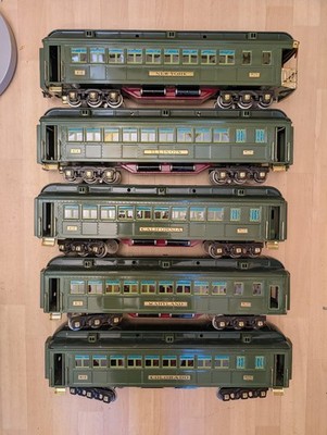 MTH 5x State Passenger Cars Lionel Standard Gauge