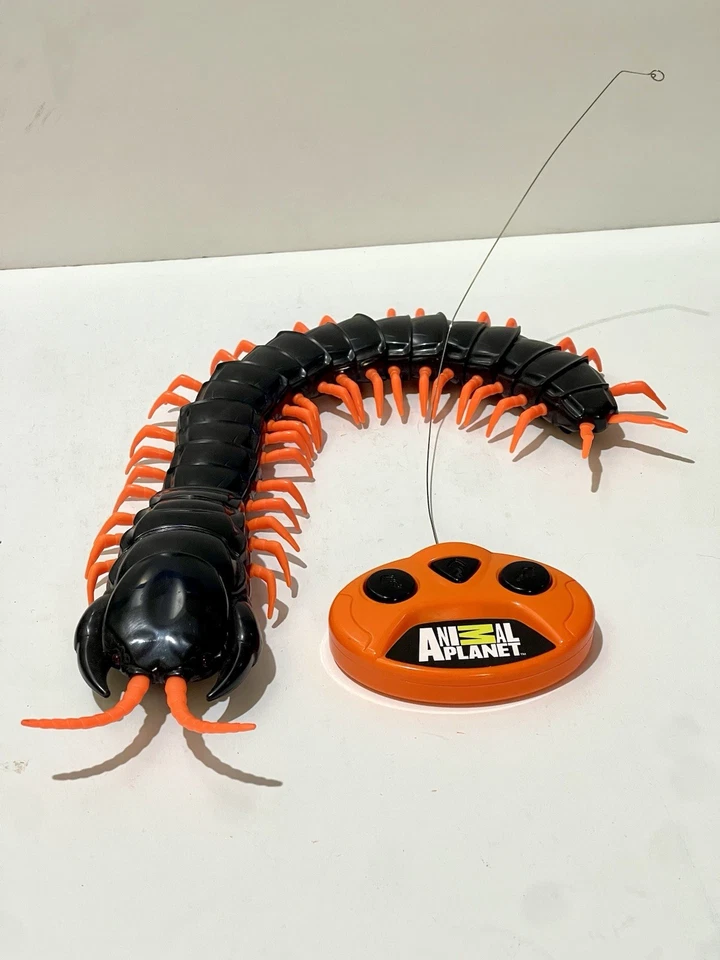 Animal Planet Toys R Us Ciempiés R/C con Control Remoto y Cargador Negro Naranja Foto 2 de 4