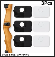 Arrow Rest for Compound Bows - 3Pcs Plastic Bow and Arrow Rests Recurve Bow Rest