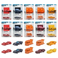 PSL 2026 Hot Wheels Silver Pantone A Assortment Sunset Race Mix Set of 10