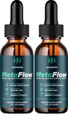 (2 Pack) MetaFlow Liquid Drops – Meta Flow Drops Advanced Formula Blood Support