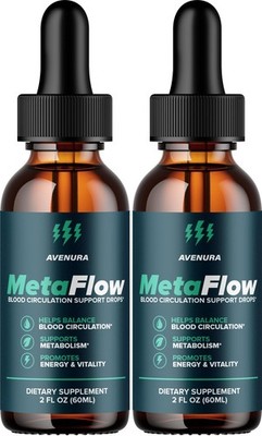 (2 Pack) MetaFlow Liquid Drops   Meta Flow Drops Advanced Formula Blood Support