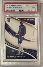 2020 Panini Immaculate TAMMY ABRAHAM 70/99 Rookie Card Chelsea FC PSA 9. rookie card picture