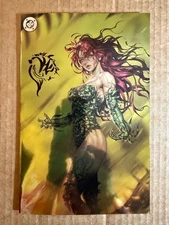 SIGNED & REMARKED Poison Ivy #33 | NM+ to NM/M Kyuyong Eom Variant D Virgin Foil