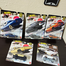 Hot Wheels Premium Car Culture Lot 5: Skyline LBWK, AE86, Celica, 620, Boss