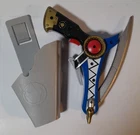 Vtg Power Rangers Dino Thunder Blue Thundermax Saber/Sword Blaster 2001