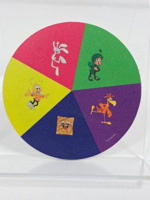 General Mills Drink Coaster Lucky Charms Cinnamon Toast Crunch Trix Coco Puffs