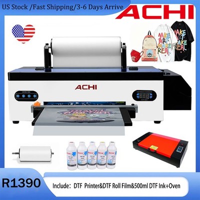 DTF A3 Printer Direct to Trasnfer Film Tshirt Printing Epson R1390 Head&Oven&Ink