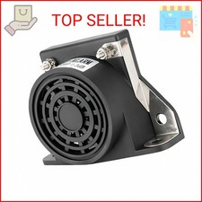    LINGYAO Backup Alarm for Trucks 12V-48V DC 107dB, Heavy-Duty Reverse Warning B