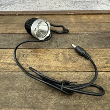 SUPERNIGHT LED Bicycle Headlight Lamp DC Barrel Plug Handlebar Mount 90g MTB