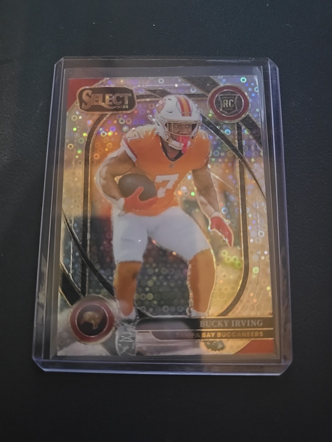 2024 Select Bucky Irving Club Disco Prizm Rookie RC #239 Buccaneers