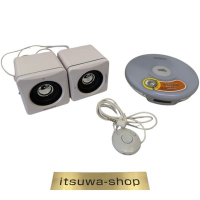 Sony Walkman D-EJ002 tragbarer CD-Player mit Lautsprecher Set getestet Japan