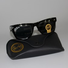 Ray-Ban RB2140 Wayfarer Sunglasses 50mm Sunglass Black Frame Gray Lens